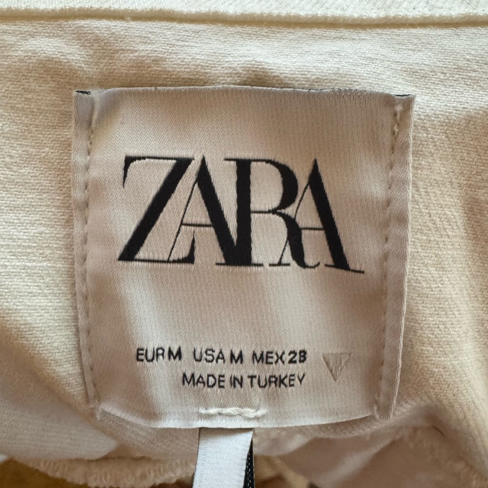 Zara Off-White Blouse - Picture 3 of 3